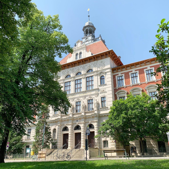 Photo of the main entrance of BOKU University